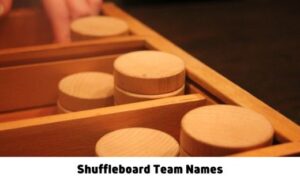 Shuffleboard Team Names