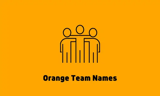 Orange Team Names