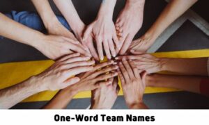 One-Word Team Names