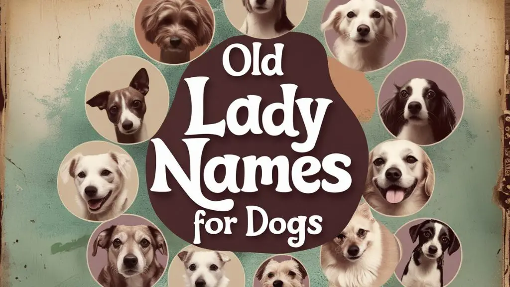 Old Lady Names for Dogs