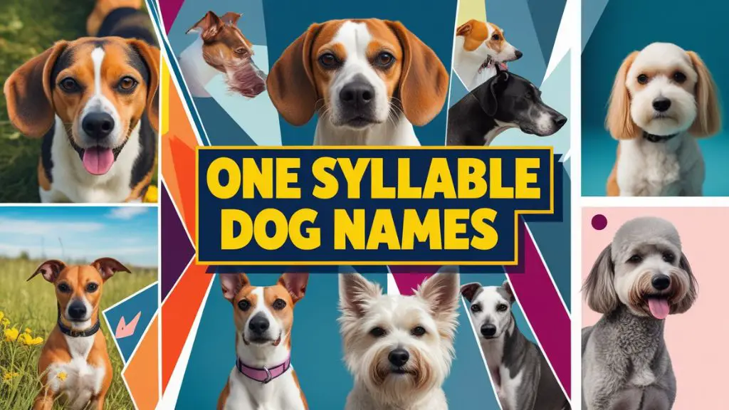 One Syllable Dog Names