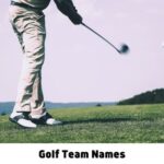 Golf Team Names