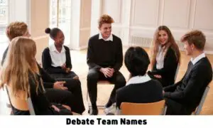 Debate Team Names