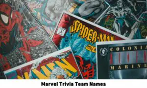 Marvel Trivia Team Names