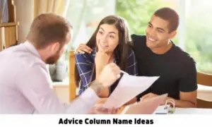 Advice Column Name Ideas