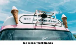 Ice Cream Truck Names