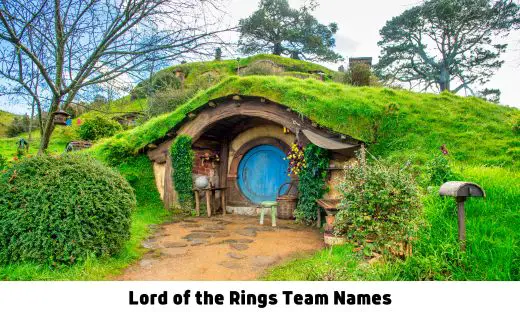 Lord of the Rings Team Names