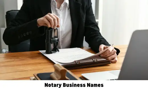 Notary Business Names
