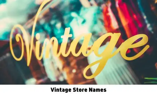 750+ Vintage Store Names For Your Business, Shop, Boutique
