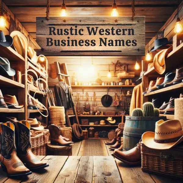 Rustic Western Business Names